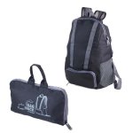 Backpack Foldable Bagpack 12 Litre - Black grey