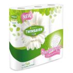 2 Ply Toilet Rolls White 9 Pack