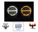Fire Phoenix 6.5 LED Spot Light With Drl Dag