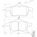 Kbc Brake Pads Front For Opel