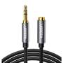 UGREEN AV118 3.5mm AUX Extension Cable 2m - Male To Female -(Black)