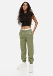 Oversized Joggers - Khaki Green