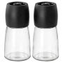 2 Pack - 180ML Salt & Pepper Grinder - Matte Black
