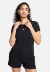 Nike Sportswear Chill Knit Women's T-Shirt - Black white