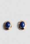 Earrings Sirena-gold blue