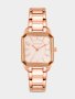 Anne Klein Octagonal Rose Plated Bracelet Watch