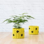Bomo Beaded Basket - 16CM Diameter