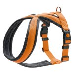 London Comfort Padded Harness - Medium Orange