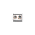 Composable Classic Link With Light Blue Topaz
