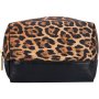 Clicks Toiletry Bag Wild Brown Leopard