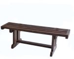 Recycled Plastic Furniture – 1.8M School Bench Without Back And Armrests