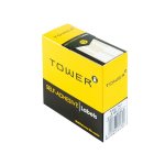 Tower Self Adhesive White Labels 9X50MM 500 Labels
