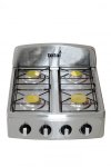 Totai 4 Burner Auto Ignition Hotplate