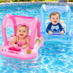 Baby Pool Float With Sunshade