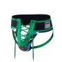 Men's Jockmail Lace Up Jockstrap - Green