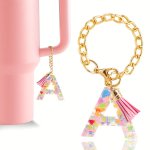 Charm Accessories For Stanley Cup Handle Charm For Women Stylish Chain Pendant Tumbler Cup Charm Unique Beverage Accessory