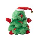 Xmas Figure Plush Xmas Tree With Sound And Movement 25X16X39CM