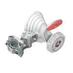 45 Deg Asymmetrical Horn Antenna HG4-TP-A45-RF-AH-TPA45