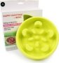 Happy Hunting Slow Feeder Pet Bowl Green