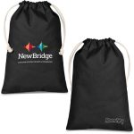 Kokomo Midi Cotton Drawstring Pouch