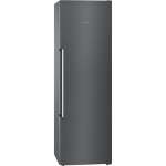 Siemens 242L Upright Freezer Black Steel GS36NAXEP