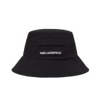 K essential Logo Bucket Hat -black
