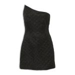 Black Asymmetrical MINI Dress