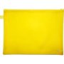 Croxley Bright Pvc Neon Book Bag   Yellow