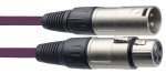 FTS C-10M-PR Xlr Male -xlr Female Microphone Cable 10M Purple