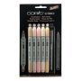 Ciao Twin-tipped Marker Skin Tones Set Contains X 6 Skin Tones Markers