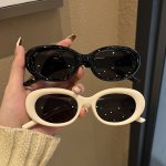Ellipse Retro Cat Eye Fashion For Women Men Anti Glare Sun Shades Glasses For Driving Beach Travel
