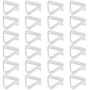 Clear Plastic Tablecloth Clips Transparent Plastic Table Cover Clamps