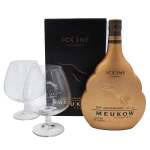 Meukow Icone Gold Edition & 2 Glasses 750ML - 1