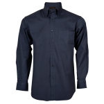 Mens Brushed Cotton Twill Lounge Short Sleeve Lo-twill Navy 3XL