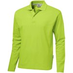 Zenith Mens Long Sleeve Golf Shirt Lime