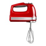 KitchenAid 9 Speed Hand Mixer Red
