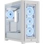 Corsair Icue 5000X Rgb Ql Edition - True White