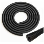 Cord Protector Wire Loom Tubing Cable Sleeve Split Sleeving - Black