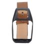 Smartwatch Band Strap Leather Wrist Watchband For Tomtom RUNNER3 Adventurer