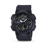 Casio Men&apos S World Time Mono Metallic 3D Dial Watch