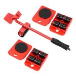 5 Piece Heavy Duty Household Lifter And Moving Tool