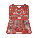 Wakuka 110 Piece Tap And Die Setsae&metricthreading Tool Set With Storage Case Metric Tap And Die Set Rethreading Kit Tap Set Ta