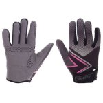 Lizzy Rosey – Girls Long Finger Glove – Black & Pink