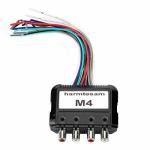 Audio Converter 4 Channel Car Stereo Subwoofer High To Low Audio Converter With Power Amplifier Control Wire