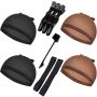 4 Wig Cap 2 Hair Elastic Band Edge Control Brush Styling Croc Clips