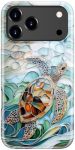 Starvip For Iphone 17 Pro Max Case Cute - Wireless Charging Compatible - Dual-layer Hard Shell + Silicone Cover - Aesthetic Prot