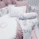 Pink Garden Linen Set