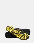 Vegan Flip Flop Black - UK12-UK13 Black