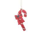 Candy. Candy Cane Red Hanging Ornament 2X7.5X14CM