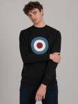 Target Emb Crew Fleece - Black - XXL Black